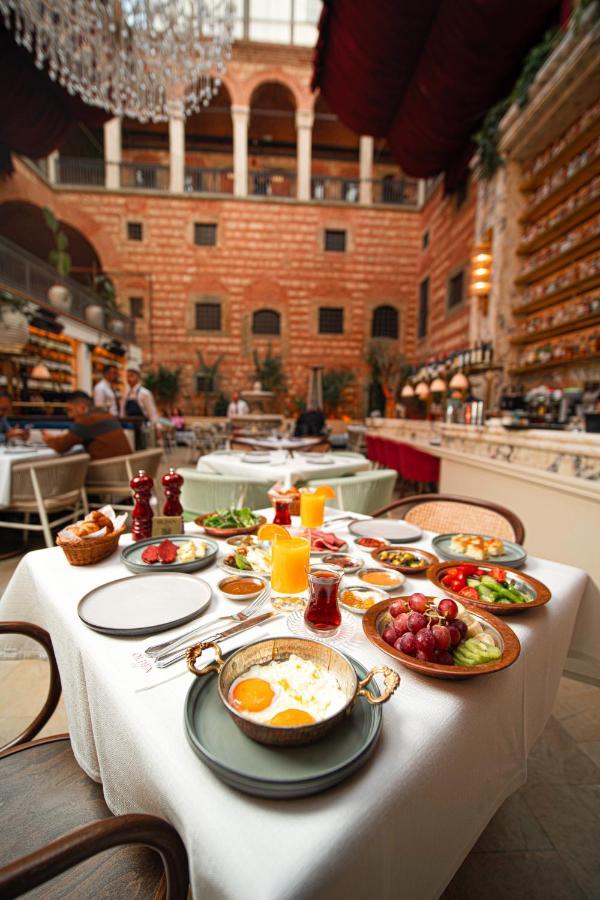 Han 1772 Hotel Istambul Exterior foto Turkish breakfast